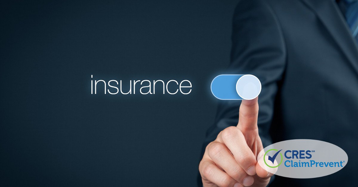 insurance button man pointing